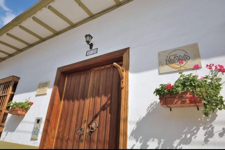 Hotel Casa Palosanto Zapatoca Exteriér fotografie