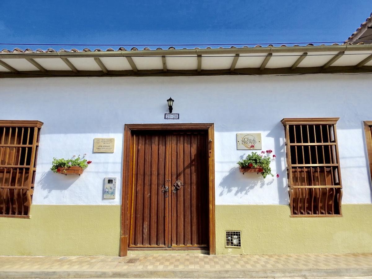 Hotel Casa Palosanto Zapatoca Exteriér fotografie